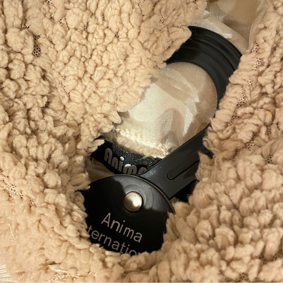 Anima Brown Fluffy Bear Hoodie, Small  Dog costume new - Picture 4 of 12